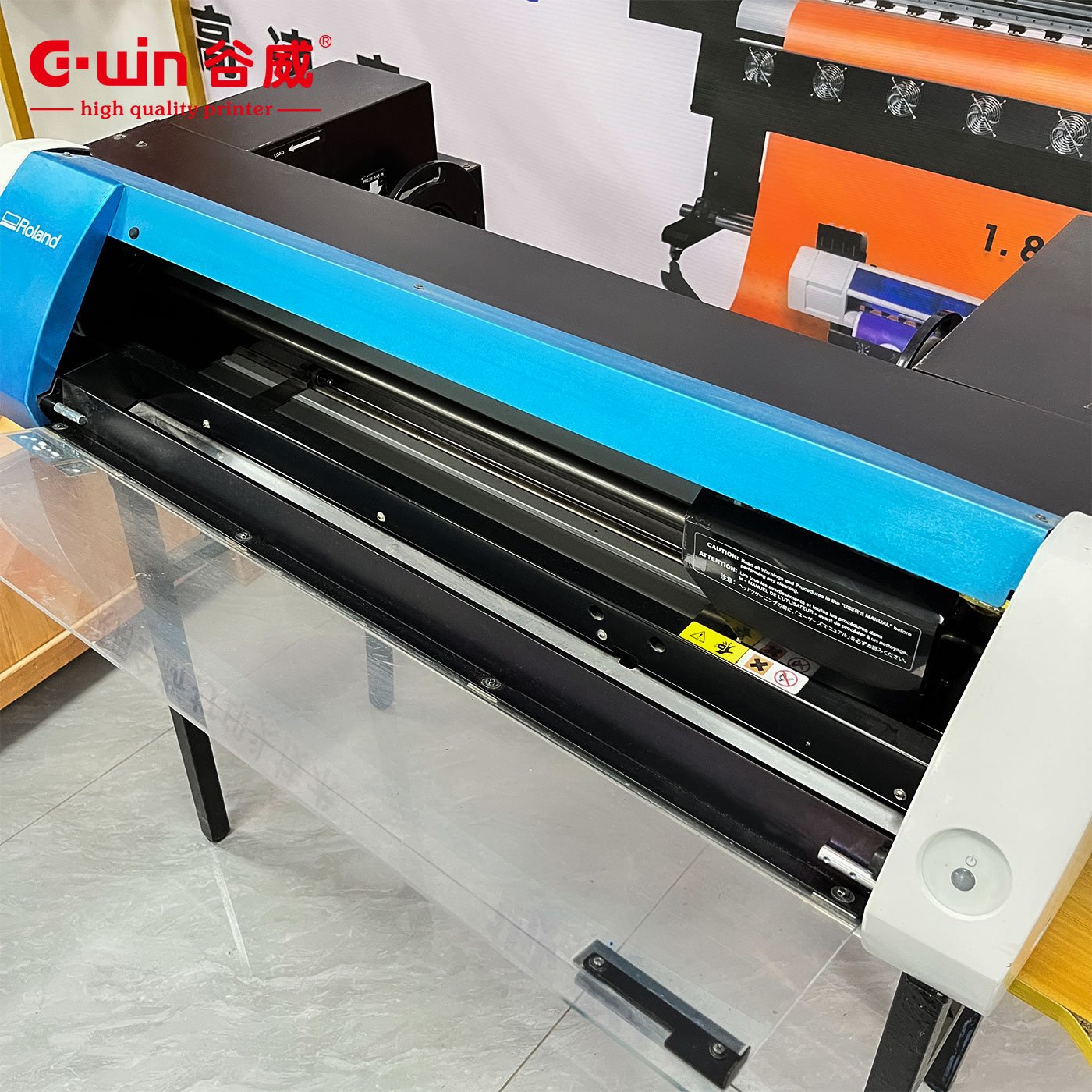 Used Roland BN-20 Printing and Cutting Inkjet Printer with Label for High Quality Prints