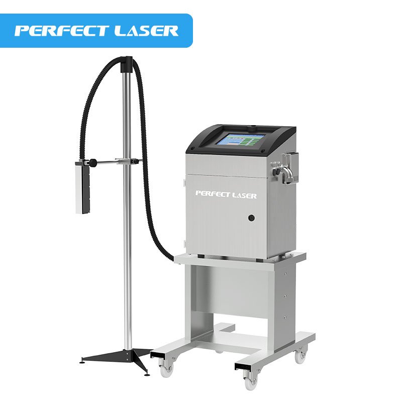 Continuous Printer Inkjet Coding Machine CIJ Expire Date Printing on Bottle
