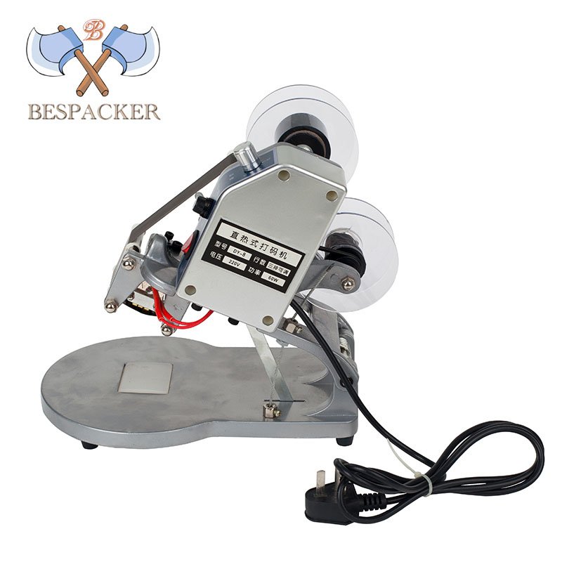 DY-8 Inkjet Printers Manual Date Coding Machine/Hand Press Printer Coding Machine/expiry Date Printing Machine