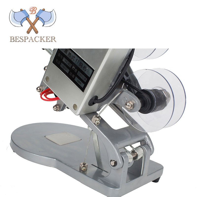 DY-8 Inkjet Printers Manual Date Coding Machine/Hand Press Printer Coding Machine/expiry Date Printing Machine