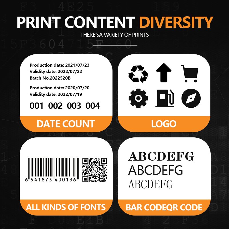 Low price handle expiry date handheld portable impresora de chorro de tinta coding logo thermal machines inkjet printer