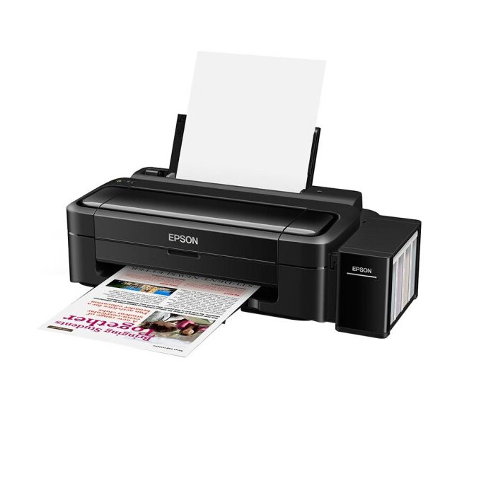 EP SON Ink Tank Color Inkjet A4 Household Small Original Serial Photo Printer L130 Black
