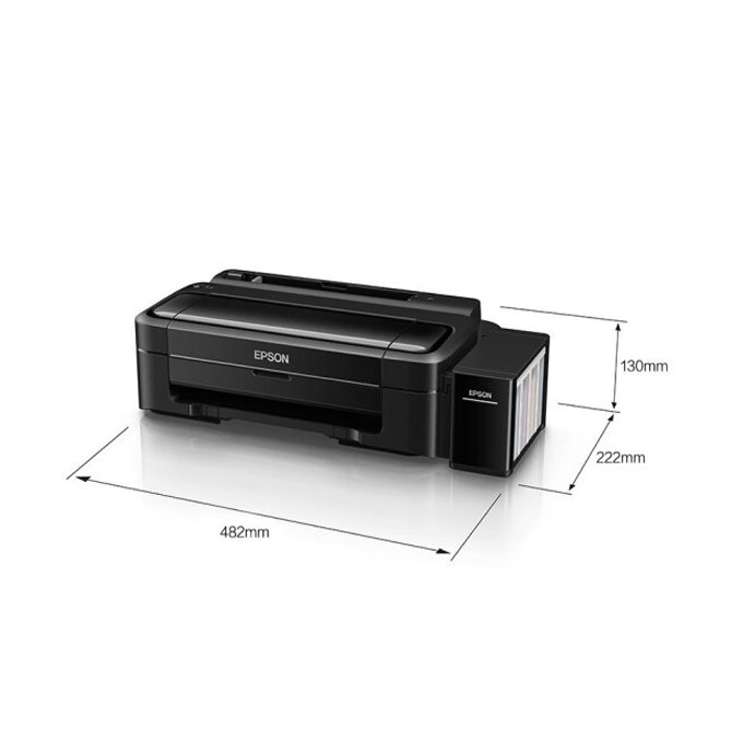 EP SON Ink Tank Color Inkjet A4 Household Small Original Serial Photo Printer L130 Black