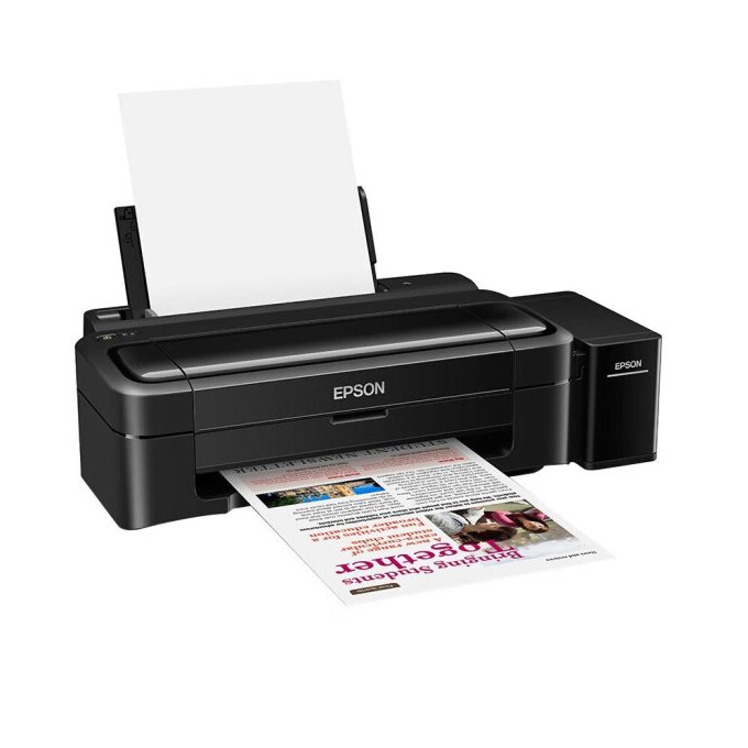 EP SON Ink Tank Color Inkjet A4 Household Small Original Serial Photo Printer L130 Black