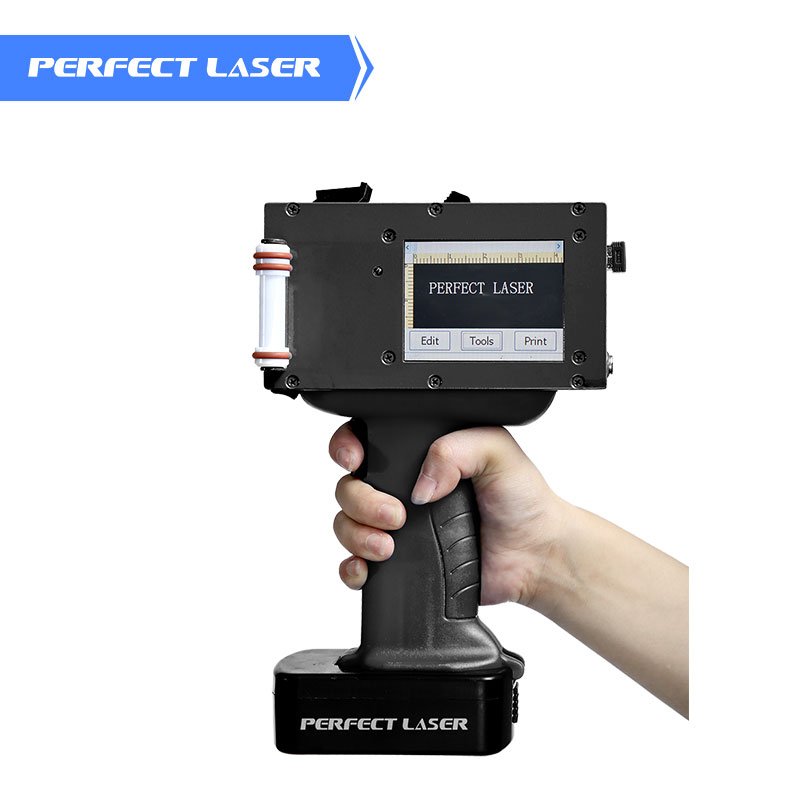 Mini Handheld Portable Digital CIJ TIJ Expiry Data Paper Label Logo Industrial Inkjet Printers Coders Coding Printing Machine