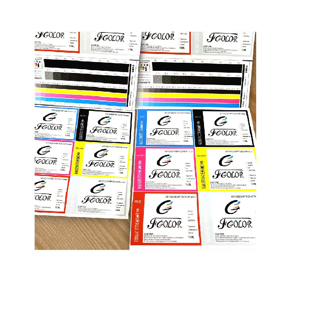 MWEI Sublimation Printer Ink Machine Label Paper Good Quality Roll Digital Color Waterproof for Printing 30 Inkjet Printers Fast