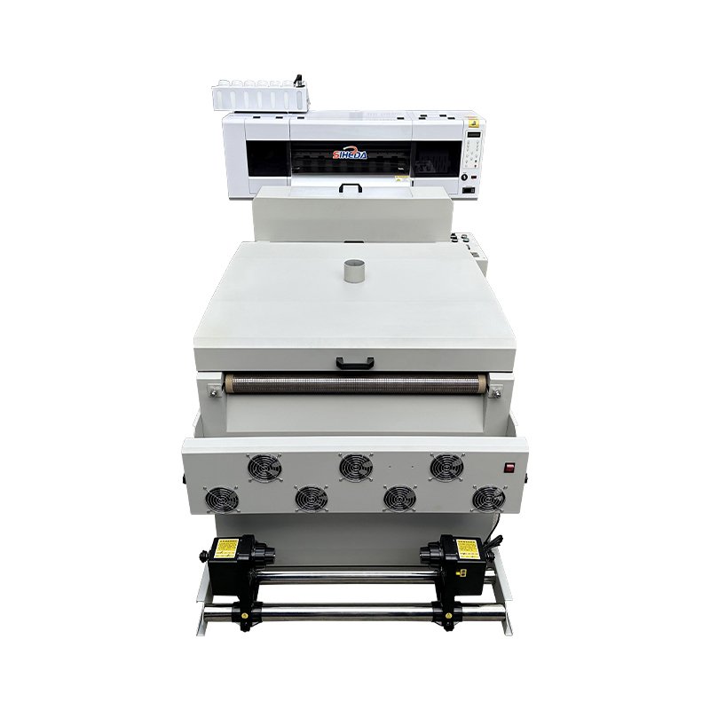 Digital pattern batch printing dtf printer set diverse materials 4 head dtf printer