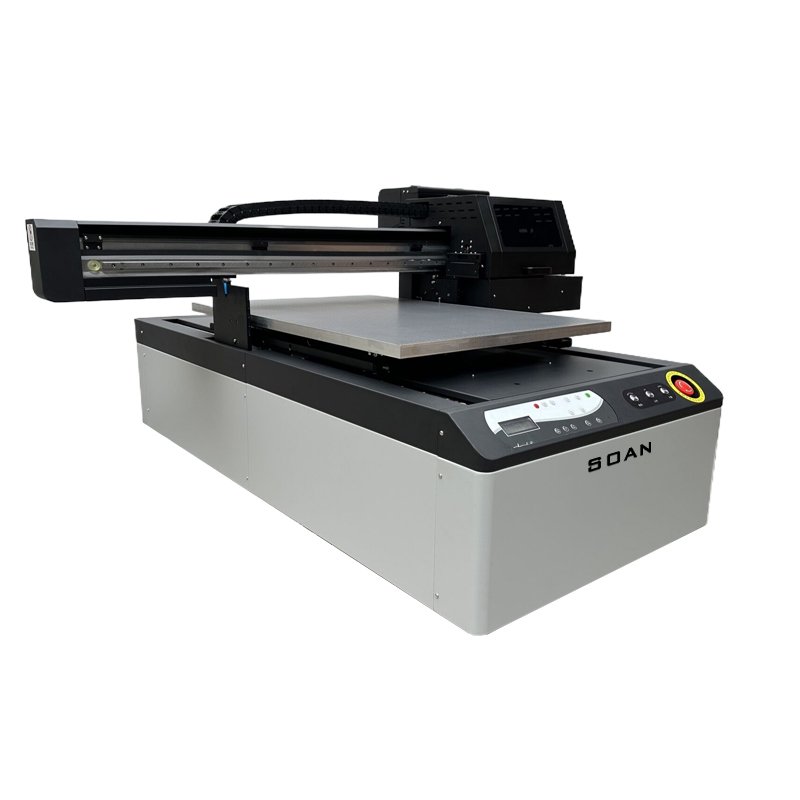 A1 Size 6090 UV Printer With White Ink Stirring Digital Inkjet Printer for Bottle Acrylic Paper Metal Wood Printing Machine