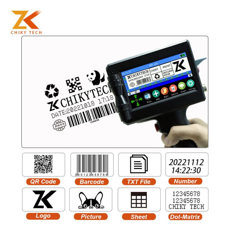 Best Quality 600Dpi High Precision Printing Portable Smart Automatic Batch Carton Code Inkjet Printer