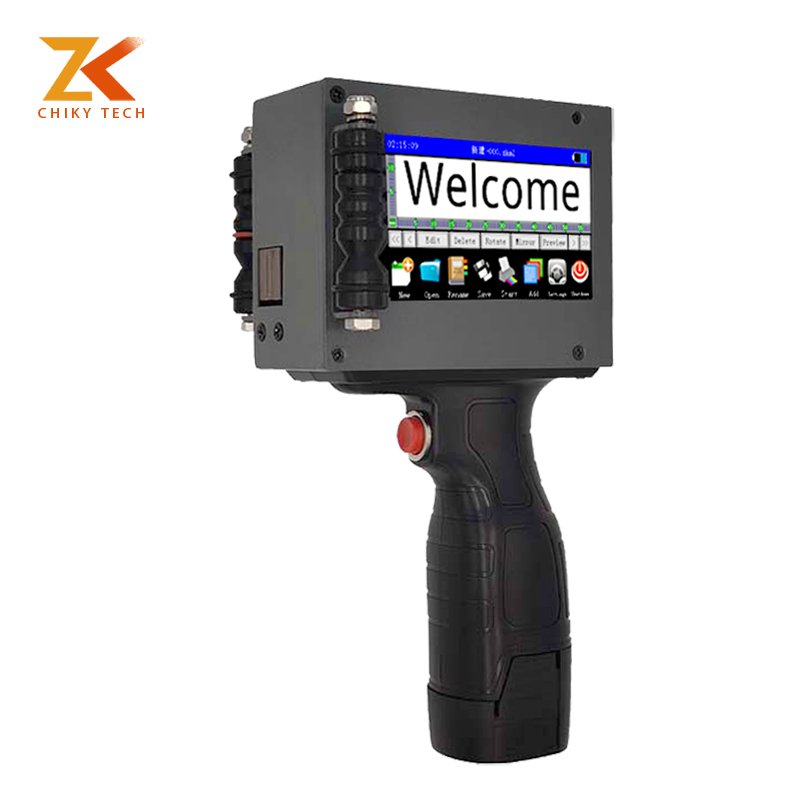 12.7Mm Good Quality 600dpi Hand Held Inkjet Inkjet Printer Machine For Small Business