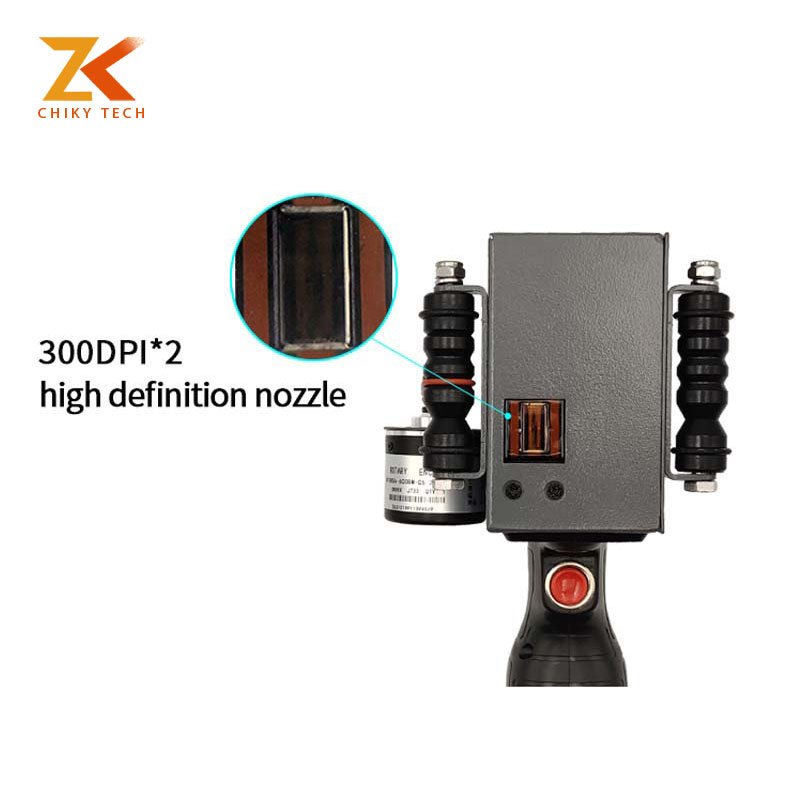 12.7Mm Good Quality 600dpi Hand Held Inkjet Inkjet Printer Machine For Small Business