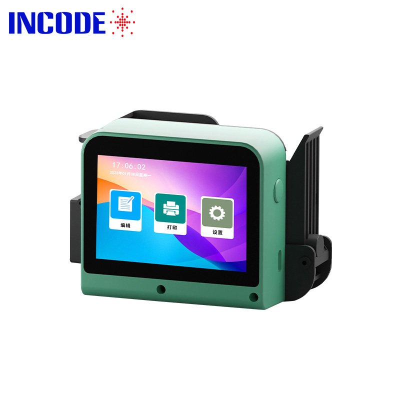 INCODE 12.7mm Mini TIJ Inkjet Printer Can Bottle Logo Printer Expiry Date Portable Thermal Hand Held Coding Machine Provided 0.2