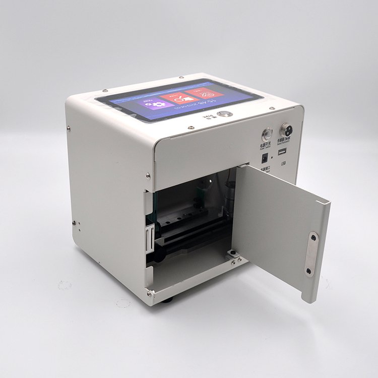 Hand desktop dot matrix exp batch number semi automatic inkjet batch expiry date coding machine