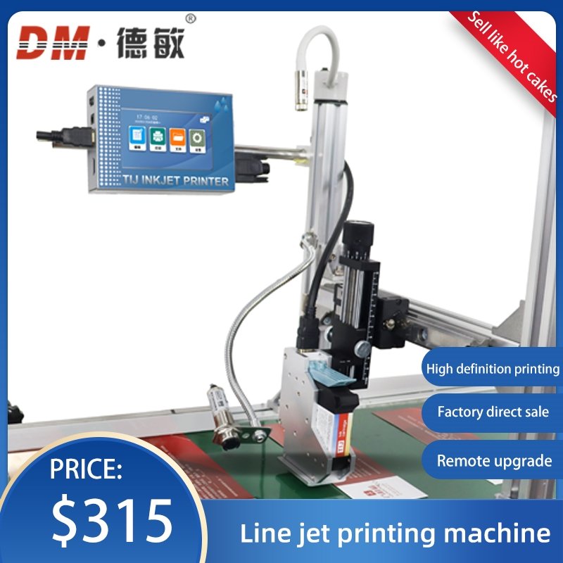 2024 Popular Dtf Printers Online Inkjet Coding Machine Digital Textile Printer Heat Transfer Machine For Bag Bottle T-shirt