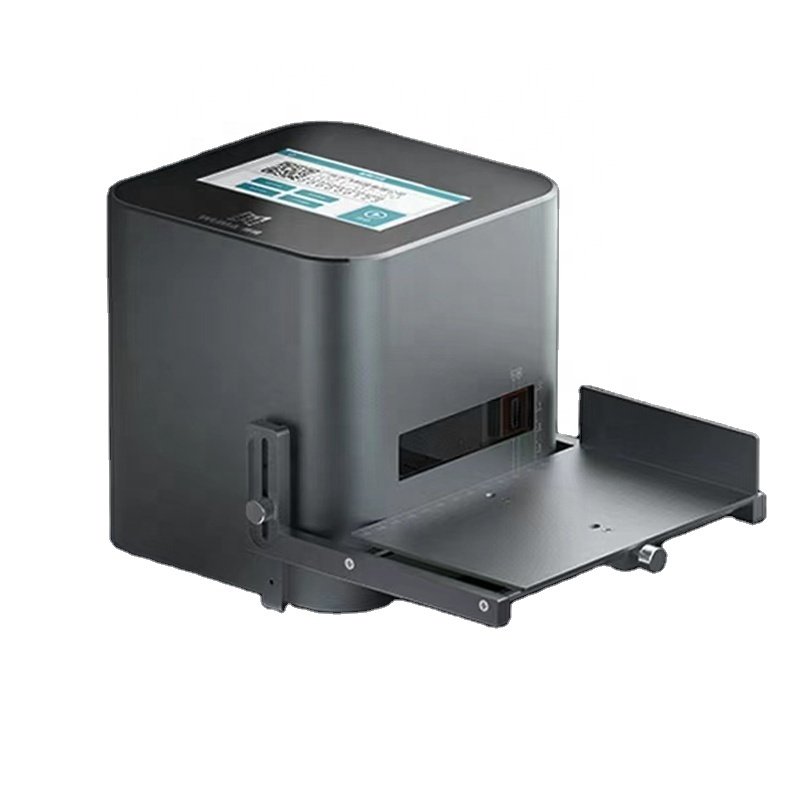 Huachuang Portable Static Qr Code Logo Printing Machine Desktop Inkjet Label Printer