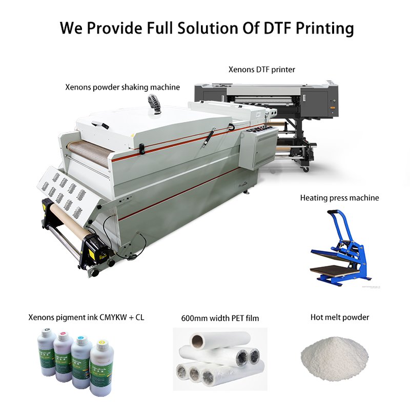 t-shirt printer clothes printing machine china factory price Xenons inkjet printer big promotion dtf printer