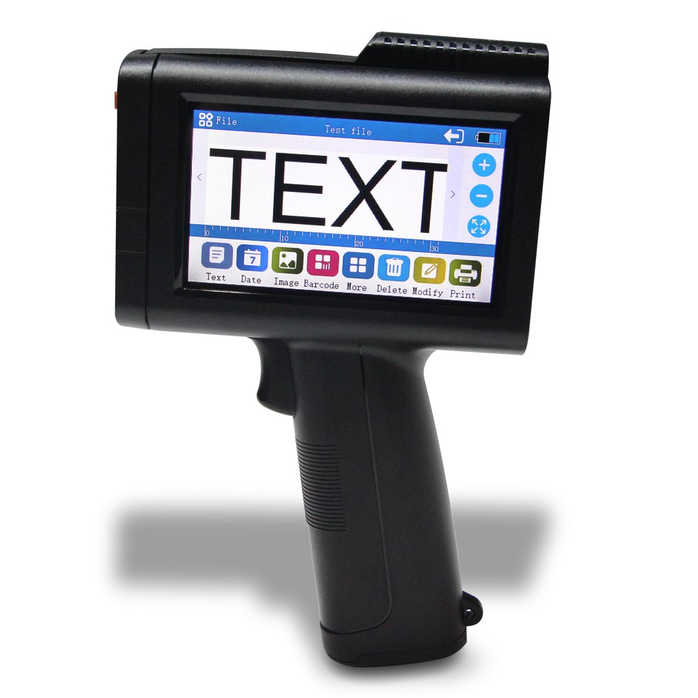 M10 Handheld Small Inkjet Printer Qr Code Carton Express Bag Carton Board Spray Hand Ink Jet Printer Thermal Printer for Plastic