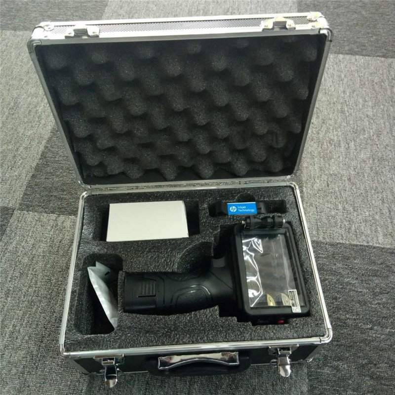 Portable handheld inkjet printer 12.7mm inkjet machine Black ink printer