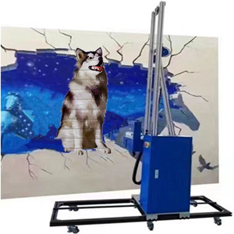 Cheapest 3D 5DTransfer UV Wall Printer Wall and Floor Printer Vertical Wall Painting Machine Printer