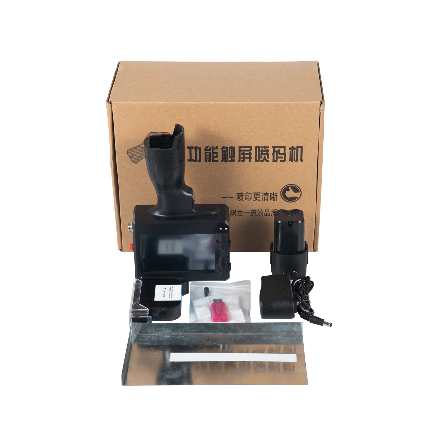 Portable industrial Expiry Date printing Handheld Inkjet Code Ink Cartridge Printer