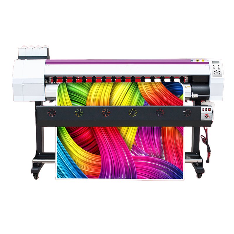 Large Format Digital Inkjet Printer For Sale 1.3m 1.6m 1.8m 3.2m Poster Canvas Vinyl Banner Printer Machine Eco Solvent