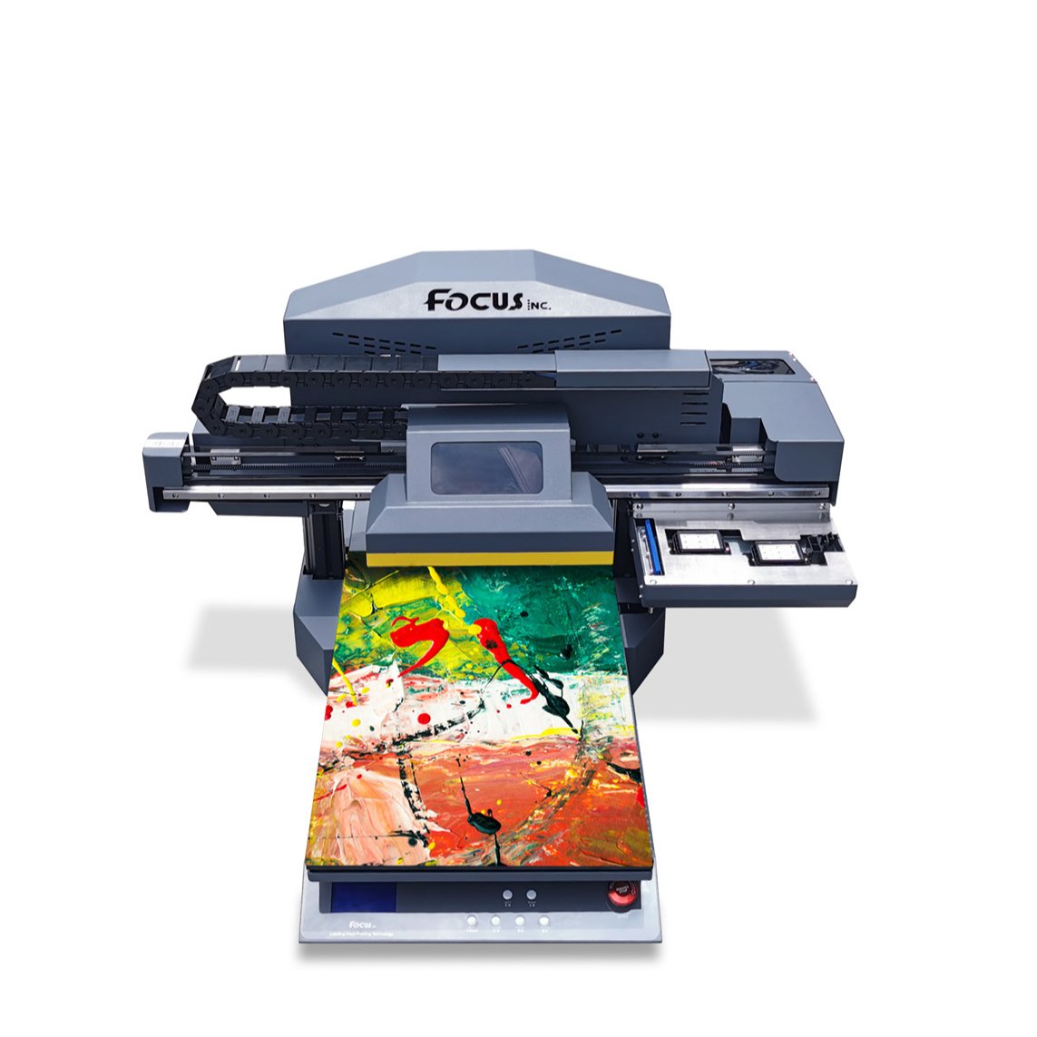Environmentally ink silicone plastic glass material cell phone cover a4 a3 varnish uv flatbed printer inkjet printing machine