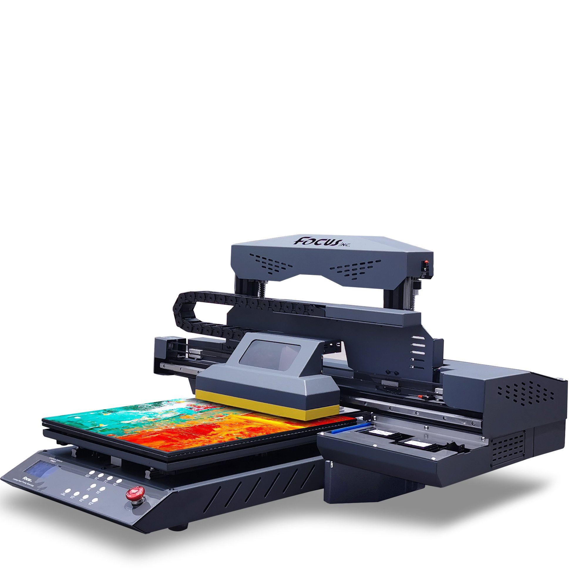 Environmentally ink silicone plastic glass material cell phone cover a4 a3 varnish uv flatbed printer inkjet printing machine
