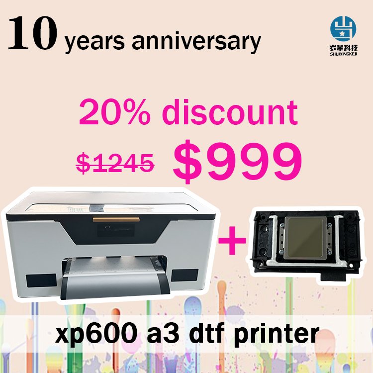 xp600 dtf a3 printer impresora dtf printer Digital Printers machines for small businesses