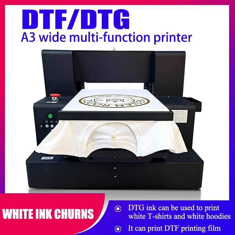 Factory Direct Price A3L805 Dtf Printer Dtg Printing Machine Impresora Printers For Printing T-Shirts