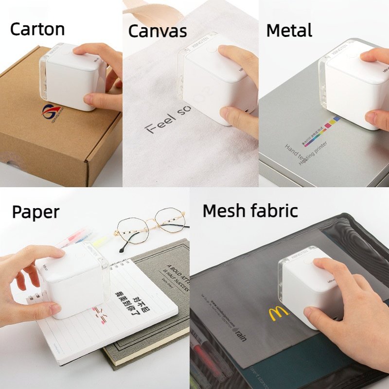 MHT-WG01 Coffee Edible Ink Printer Portable Inkjet Handheld Edible Food Bread Cake Coffee Mold Latte Baking Mold Printer