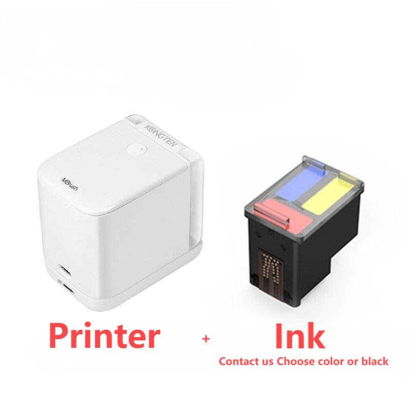MHT-WG01 Coffee Edible Ink Printer Portable Inkjet Handheld Edible Food Bread Cake Coffee Mold Latte Baking Mold Printer