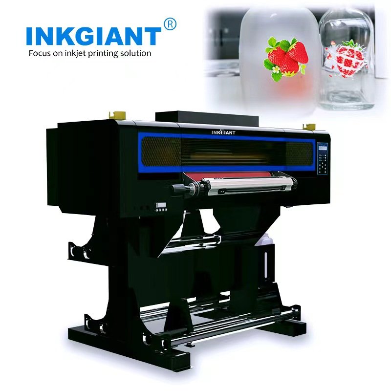 INKGIANT high speed TX800 head inkjet printer UV dtf sticker printing 60cm uv crystal label dtf printer