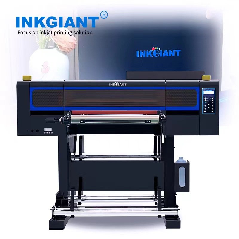 INKGIANT high speed TX800 head inkjet printer UV dtf sticker printing 60cm uv crystal label dtf printer