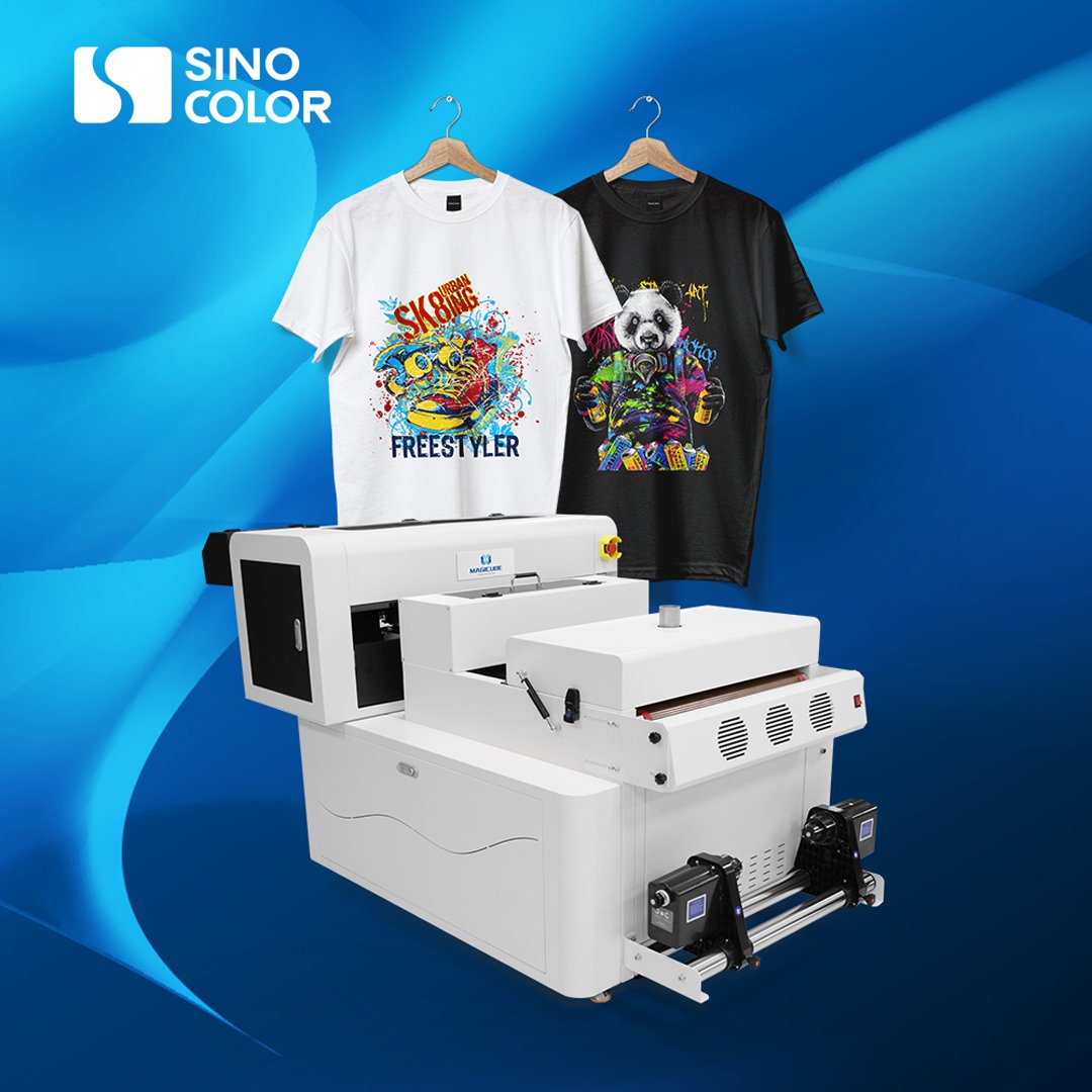 Factory direct sale HOT 40cm i3200 i1600 head high precision procolored CMYK white ink circulation PET flim garment dtf printer