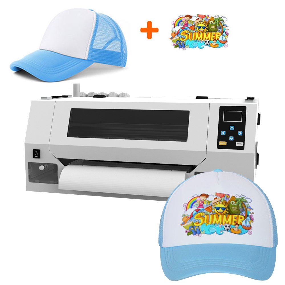 Custom A3 30CM DTF Printer Multifunction Inkjet Printer Desktop Garment Logo Graphic Printer