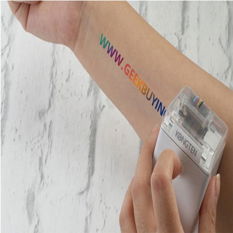 Mbrush Princube-The World's Smallest Mobile Color Printer Princube handheld inkjet Printer