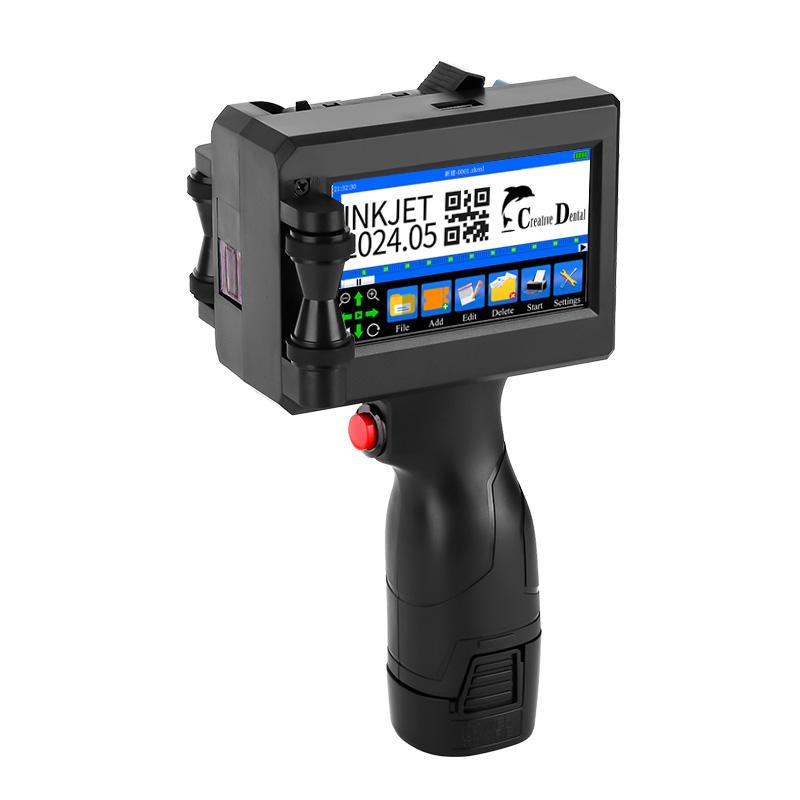 Portable Handheld Inkjet Printer /Smart Coder Carton Box Printing Machine/Time Date Handheld Batch Code Printer