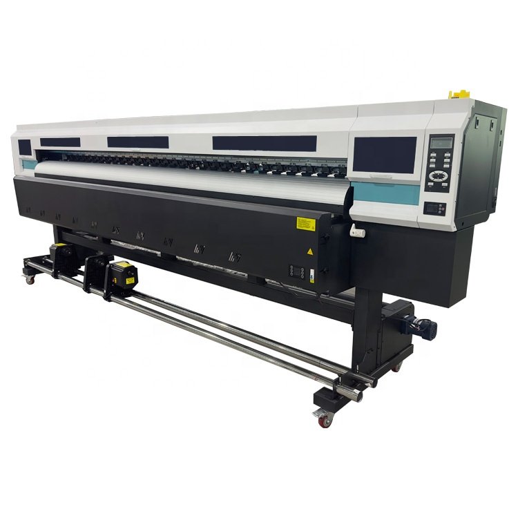 3.2M Large Format Digital Inkjet Printer Plotter E-p-s-o-n I1600 I3200 Head Eco Solvent Printer For Flex Banner Vinyl Sticker