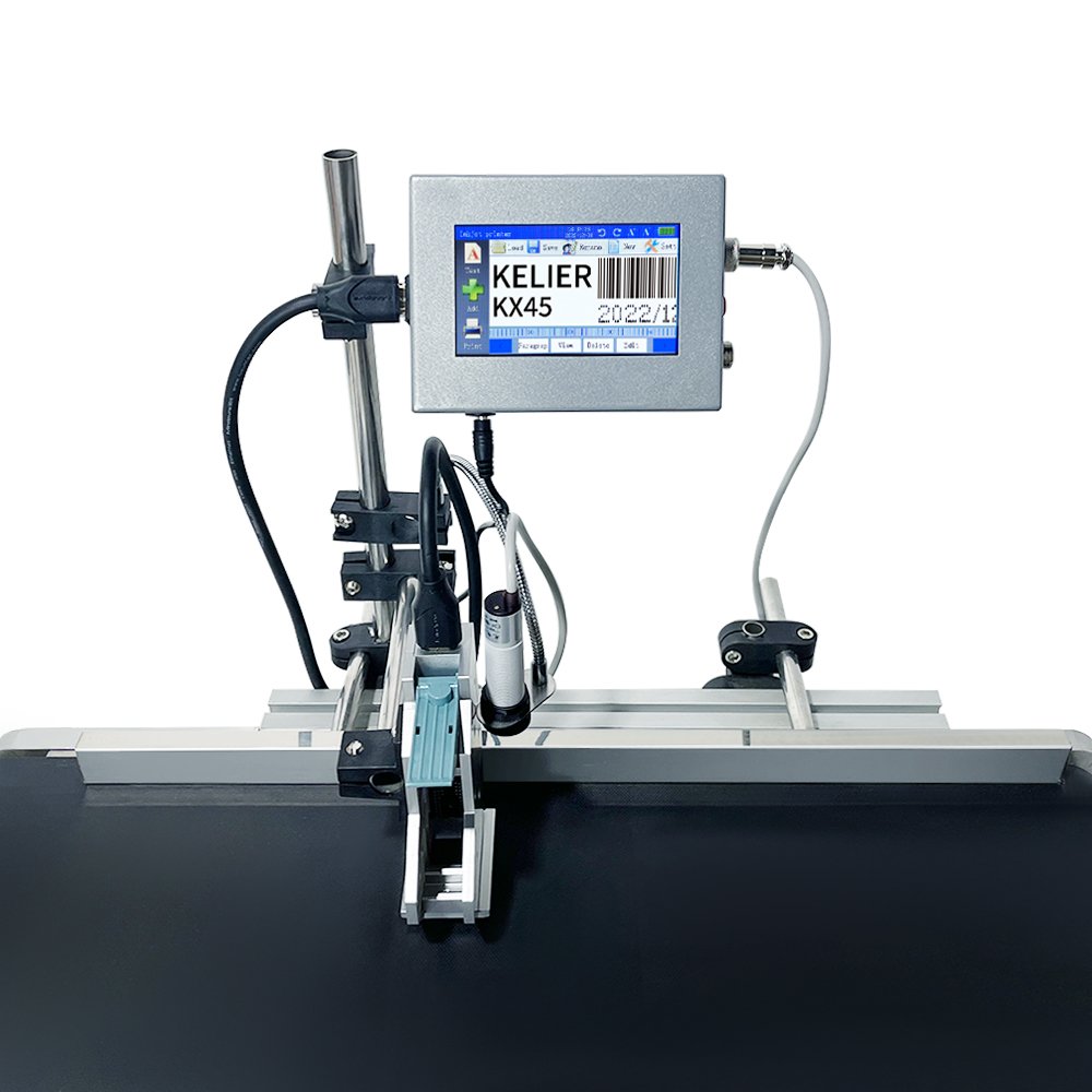 Kelier tij printer automatic date code printing machine high resolution online inkjet printer