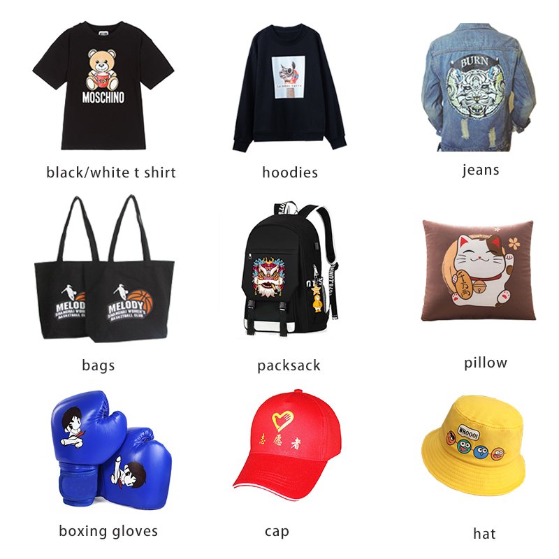 Desktop Printing Machine Inkjet Printers DTG Printer For Garment Hoodies T-shirts