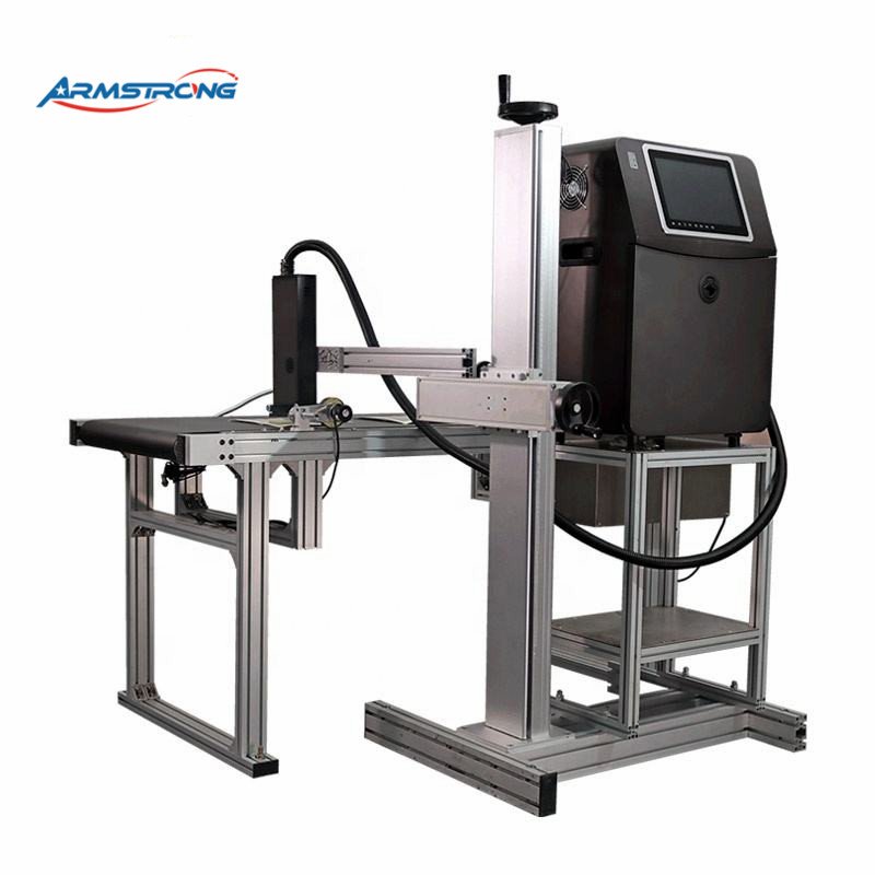 UV Ink-jet Printer QR Code Printer Date Code Marking Coding Machine for Brake Pad Pipe Bottle Box Plastic inkjet printer