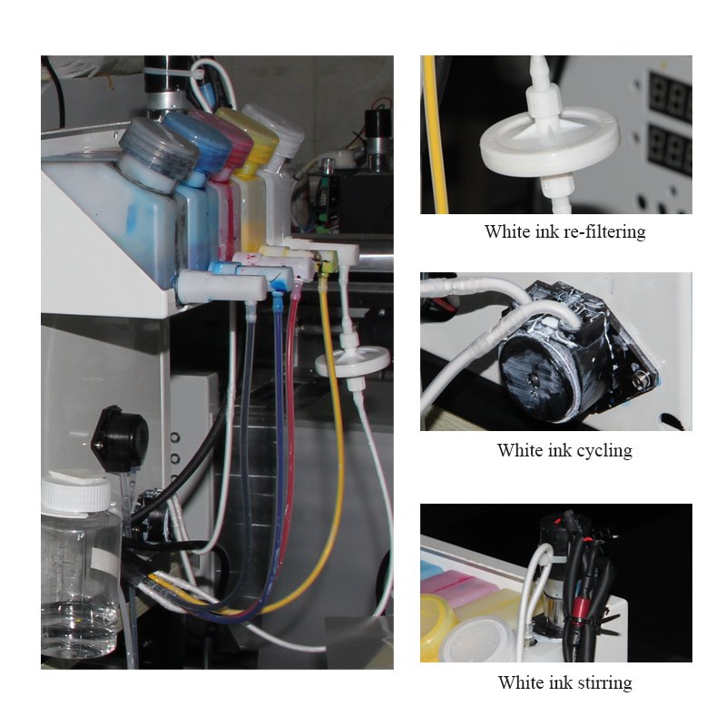 Small Desktop A3 Inkjet T Shirt Printing Machine Xp600 Dx5 30cm Heat Transfer Roll Pet Film Tshirt A3 Dtf Printer