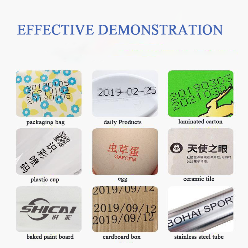 Portable Automatic Handheld Inkjet Printer labels Expiry Date Printing Code Inkjet Printer Sealing Machine