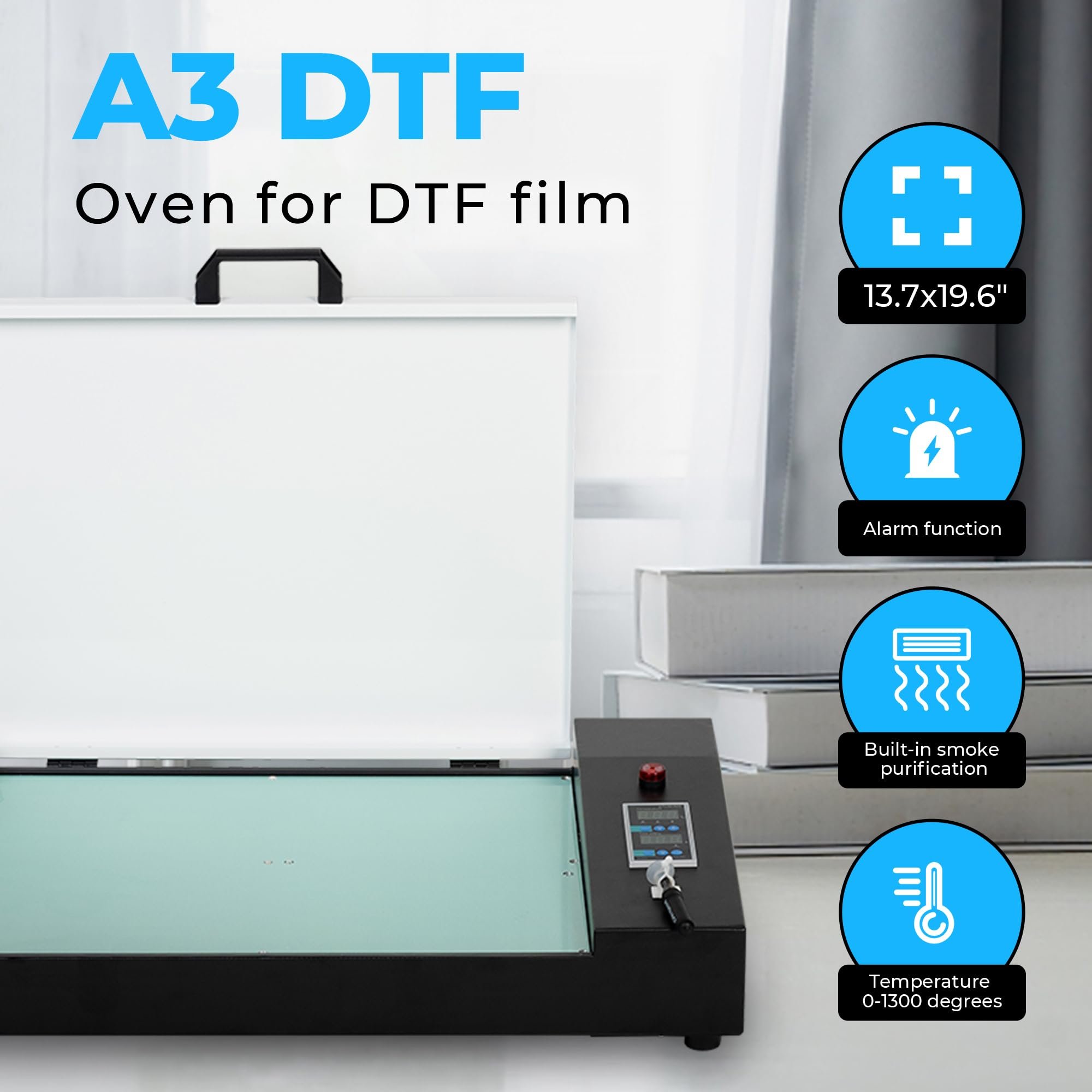 TIFFAN A3 A3+ DTF Printer 30 cm Direct Transfer Film Desktop A3 UV DTF Film Printer T Shirt Printing Machine A3 DTF Printer