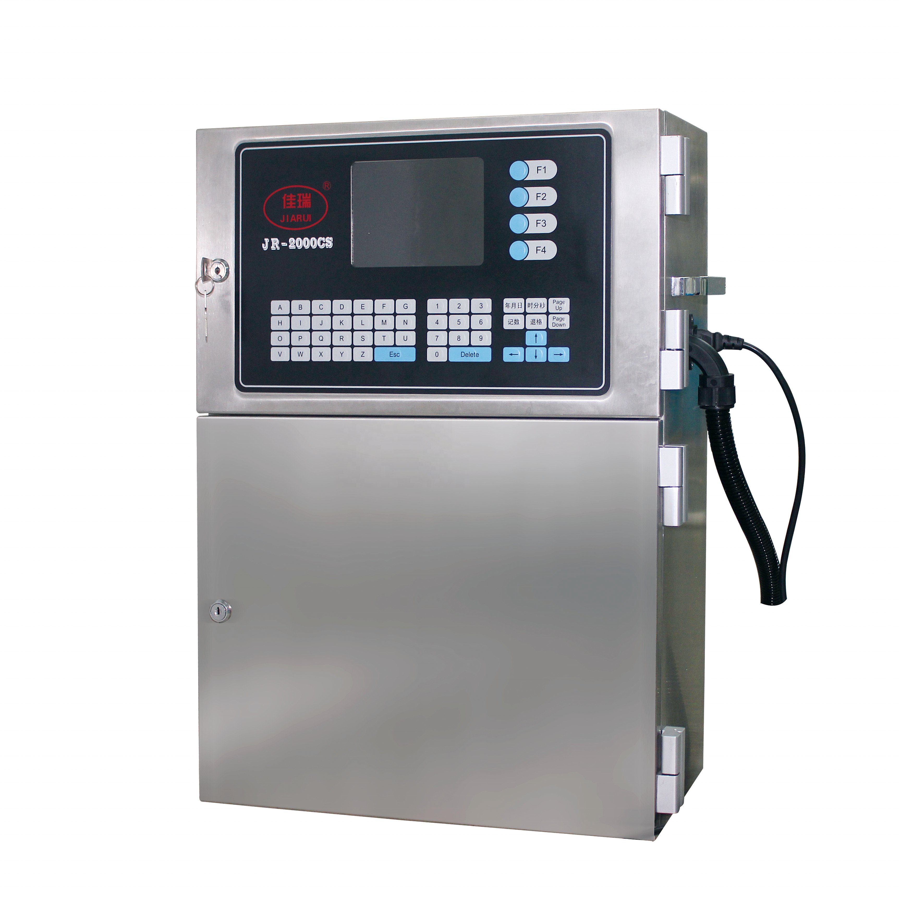Factory Customized Medical Plastic Tube Batch Number Expire Date Code Online Inkjet Printer