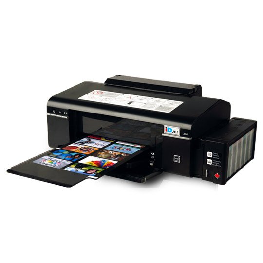 Accurate Manual ID Card Printer with USB Interface Used Stock Colorful Style