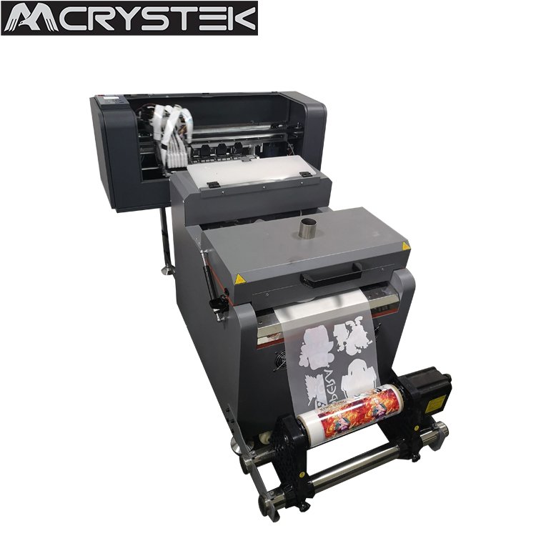 A3 DTF inkjet printer heat transfer t-shirt printing machine direct to film printer with double XP600 print head