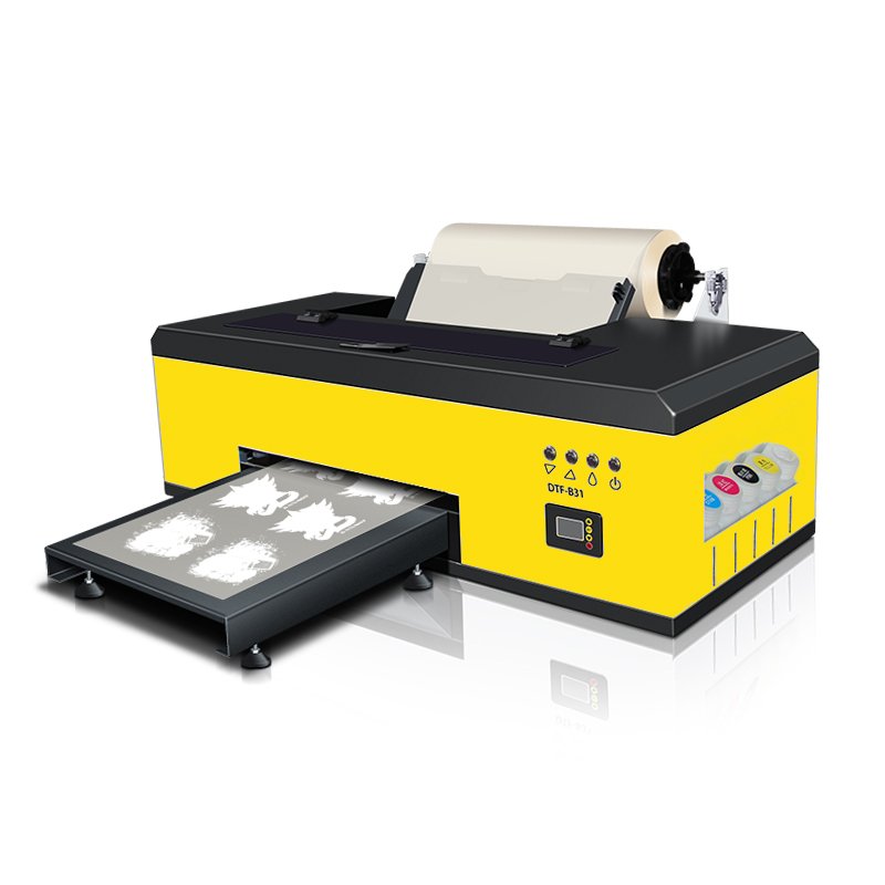 A3 30cm 33cm R1390 white ink DTF Printer Printing Machine Heat Transfer Pet Film Dtf Printer for Epson inkjet printer