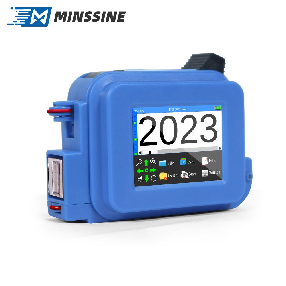 Mini Inkjet Printer Smart Touch Screen Lightweight Multi-Language Manual Grade for Home Use & Retail 1-Year Warranty