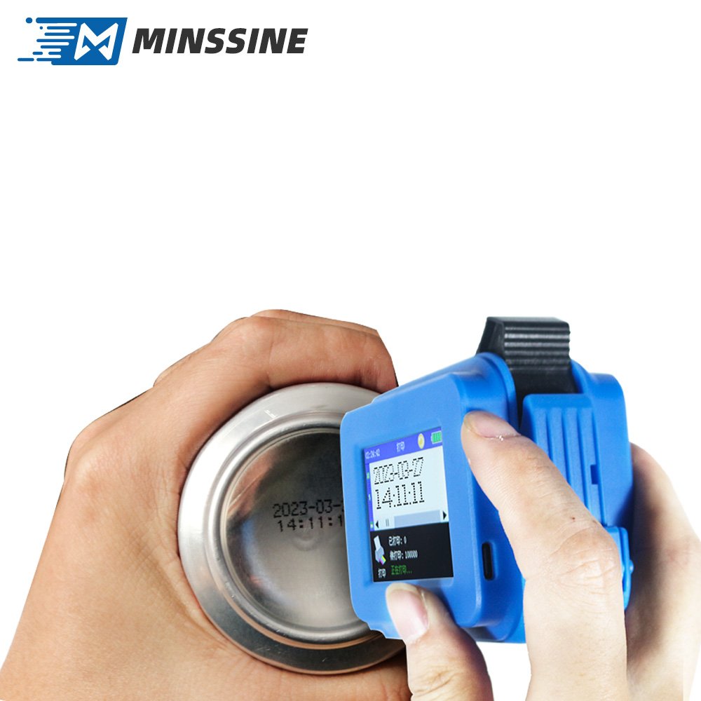 Mini Inkjet Printer Smart Touch Screen Lightweight Multi-Language Manual Grade for Home Use & Retail 1-Year Warranty